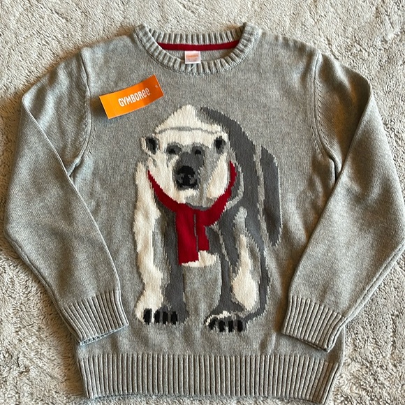 Gymboree Other - Gymboree NWT boys Polar Bear sweater SZ 7-8